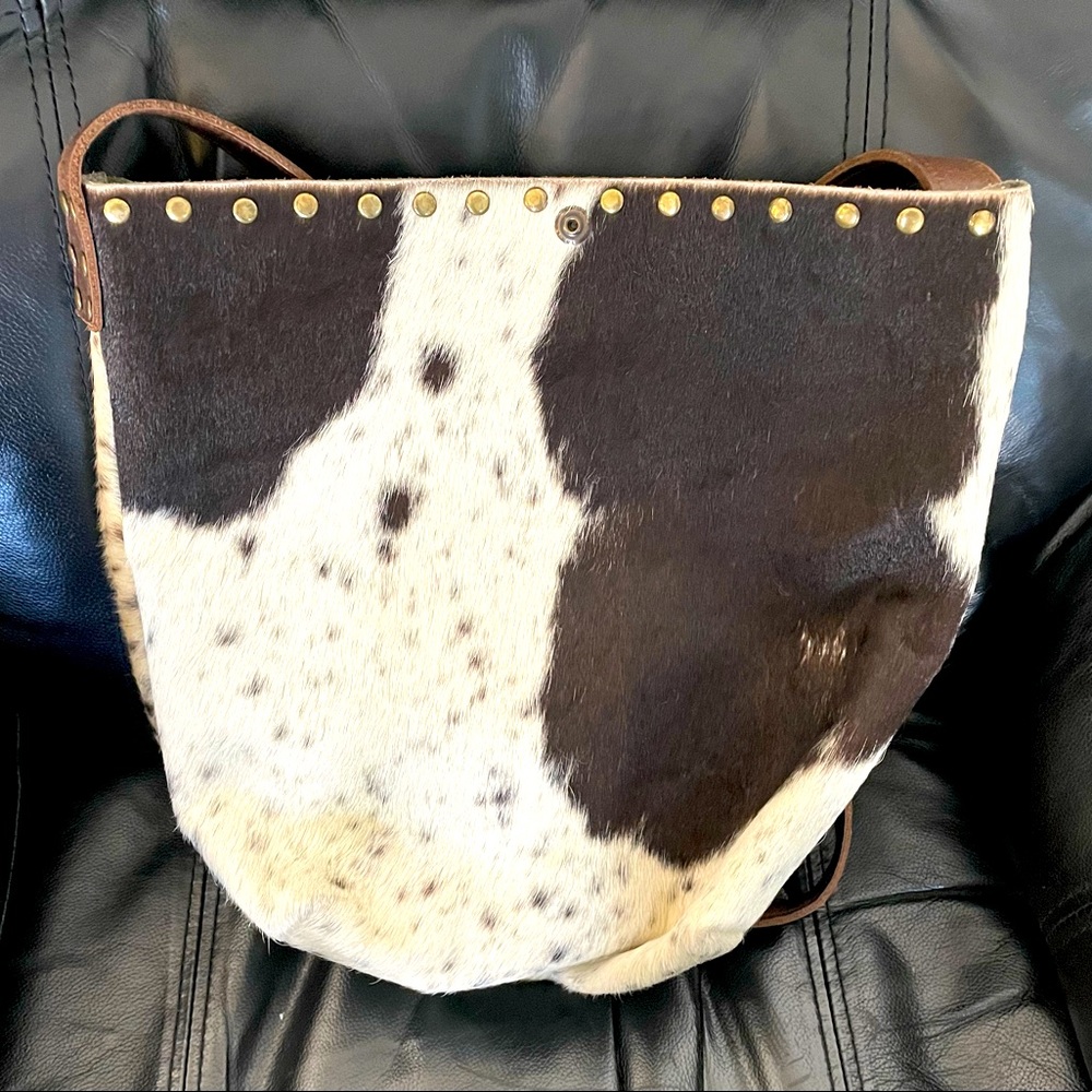 Handmade cowhide leather bag